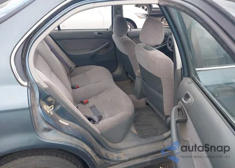 1997 Honda Civic Lx from USA, damaged, VIN 1HGEJ6673VL013634